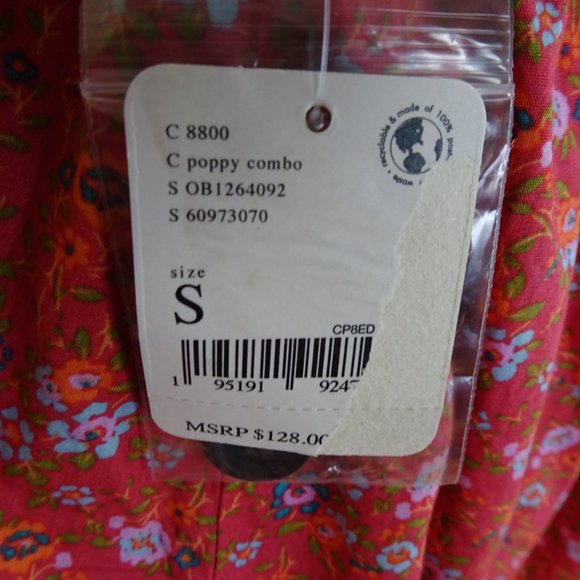 Free People Petunia Mini Dress Size S - Picture 8 of 8